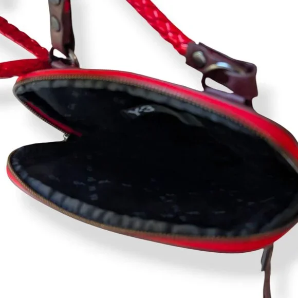 Y 3 by Yohji Yamamoto retro cyber Y2K nylon red cross body